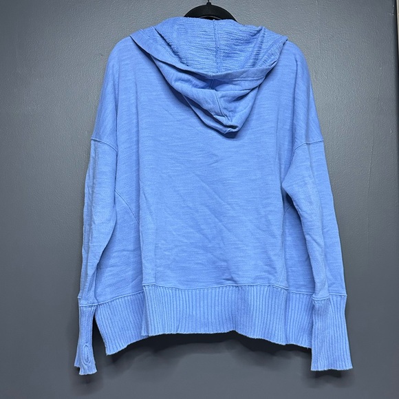 NWOT Free People Movement Solid Honey Dove Pullover Blue S - Picture 4 of 4